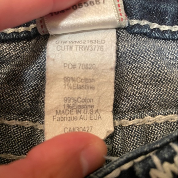 True Religion boot cut jeans - size 27 - Picture 8 of 8